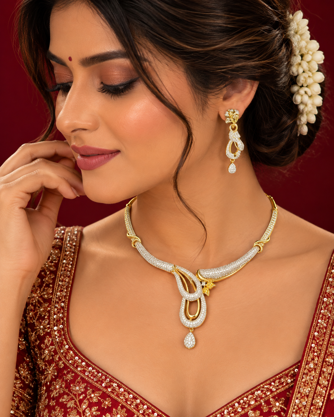 Stunning American Diamond Jewellery