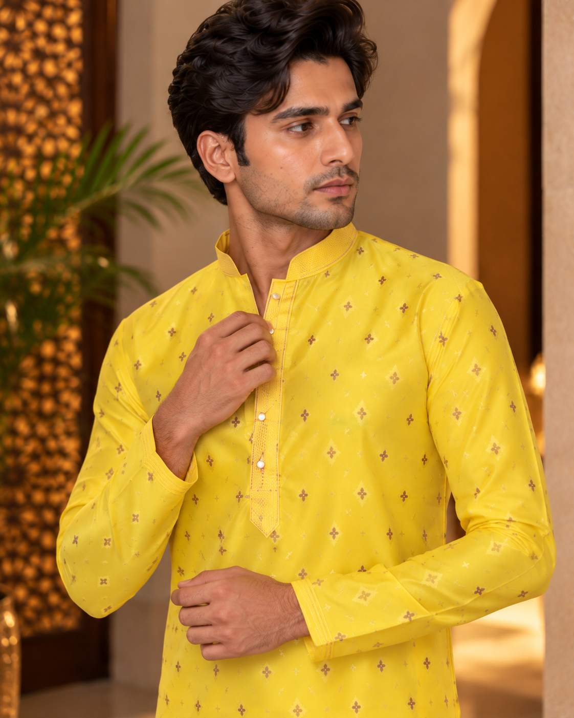 Comfortable Cotton Plain Kurta Pajama